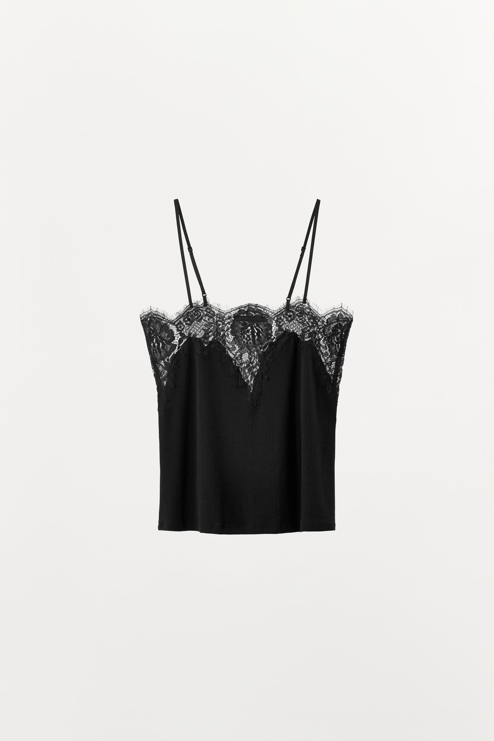 POINTELLE LACE CAMISOLE